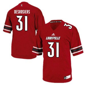 Men Louisville Cardinals #31 Gregory Desrosiers Red Alumni Jerseys 427273-897