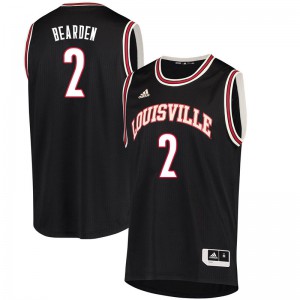 Men University of Louisville #2 Sam Bearden Retro Black Basketball Jersey 248776-223