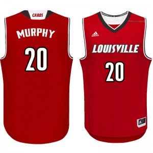 Men's Cardinals #20 Allen Murphy Red Stitched Jersey 414733-226