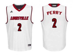Men Cardinals #2 Darius Perry White University Jersey 795849-850