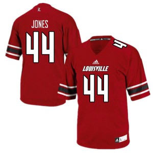 Mens Cardinals #44 Dorian Jones Red NCAA Jerseys 791211-301