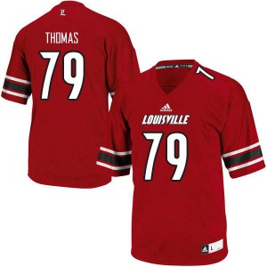 Mens Cardinals #79 Kenny Thomas Red College Jerseys 323652-833