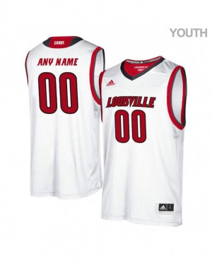 Youth Cardinals #00 Custom White Player Jersey 382755-438