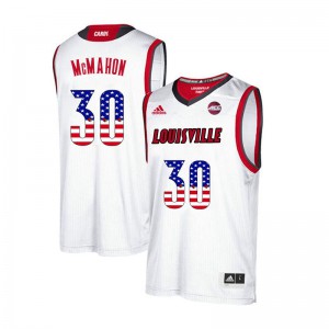Men Cardinals #30 Ryan McMahon White USA Flag Fashion Stitched Jersey 113226-477