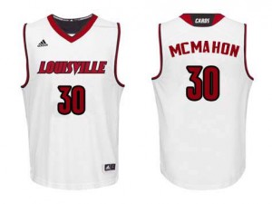 Men Louisville #30 Ryan McMahon White Basketball Jerseys 511428-339