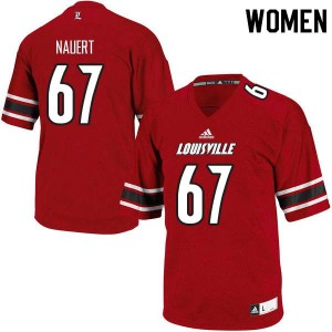 Womens Cardinals #67 Thomas Nauert Red Embroidery Jerseys 886081-613