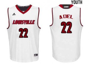 Youth Cardinals #22 Deng Adel White Stitched Jerseys 896318-926