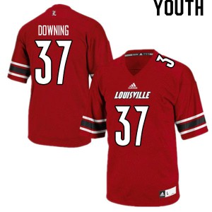 Youth Cardinals #37 Isiah Downing Red Stitched Jersey 204135-816