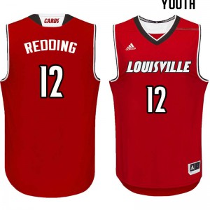 Youth Louisville Cardinals #12 Jacob Redding Red Alumni Jersey 228327-288