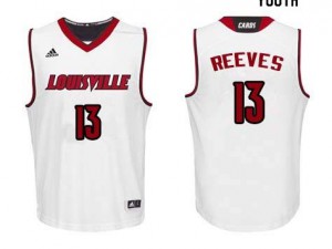 Youth Louisville #13 Kenny Reeves White Alumni Jersey 437364-584