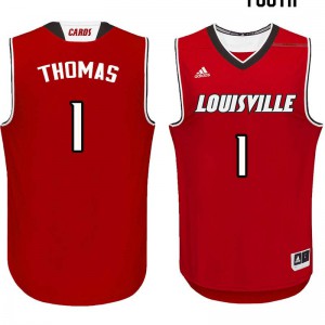 Youth Cardinals #1 Lance Thomas Red Basketball Jerseys 492594-294