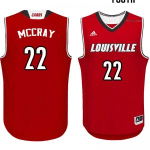Youth Cardinals #22 Rodney McCray Red Basketball Jerseys 360345-780