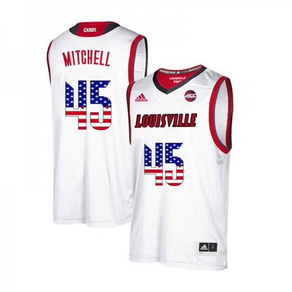 adidas Donovan Mitchell Cardinals Swingman Jersey - White